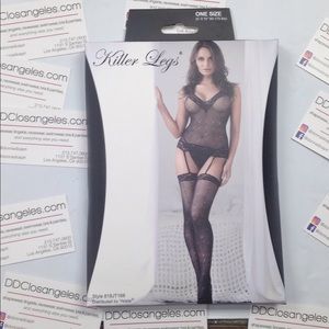 Sexy lingerie full body with open back